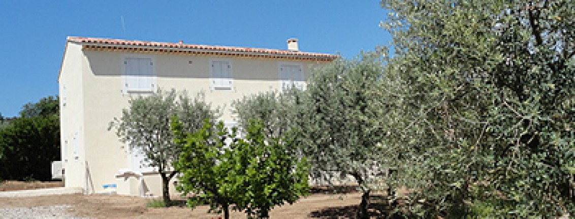 Construction d'une maison neuve