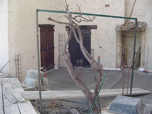 Extension d'une maison de village