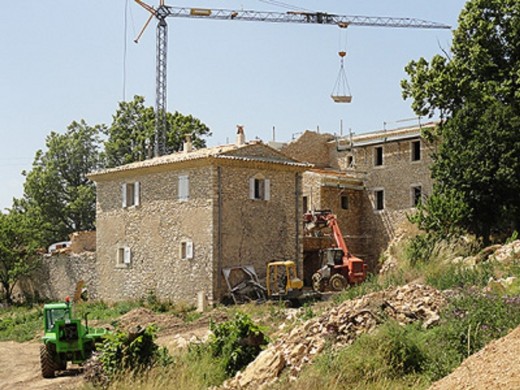 Restauration d'une superbe et  ancienne ferme