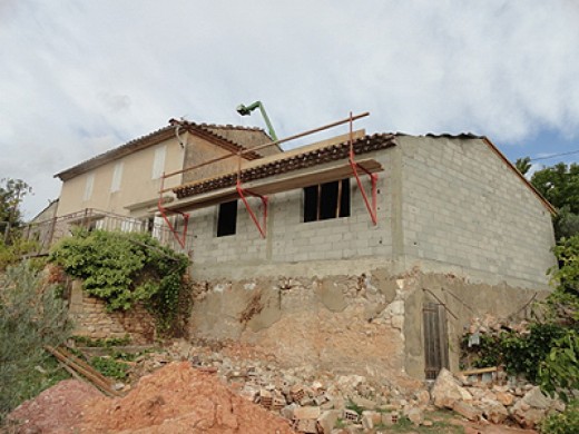Restauration d'une ancienne maison de campagne