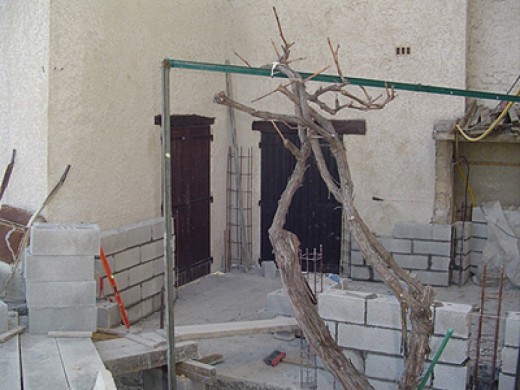 Extension d'une maison de village