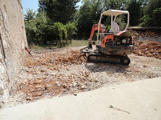 Restauration d'une ancienne maison de campagne