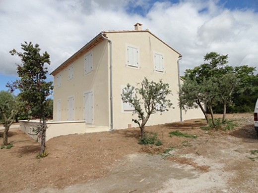 Construction d'une maison neuve