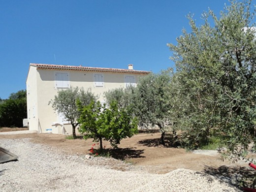 Construction d'une maison neuve